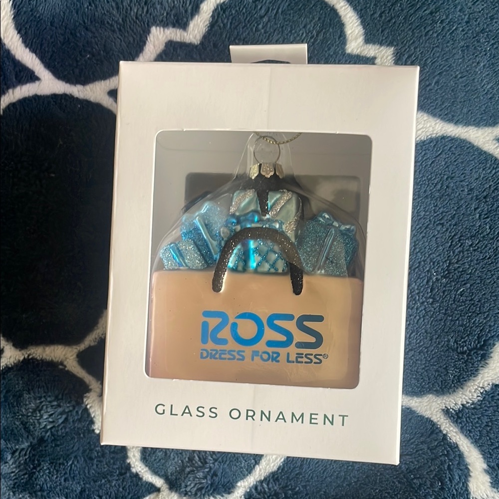 Ross Dress for Less with gift boxes - Glass Ornament